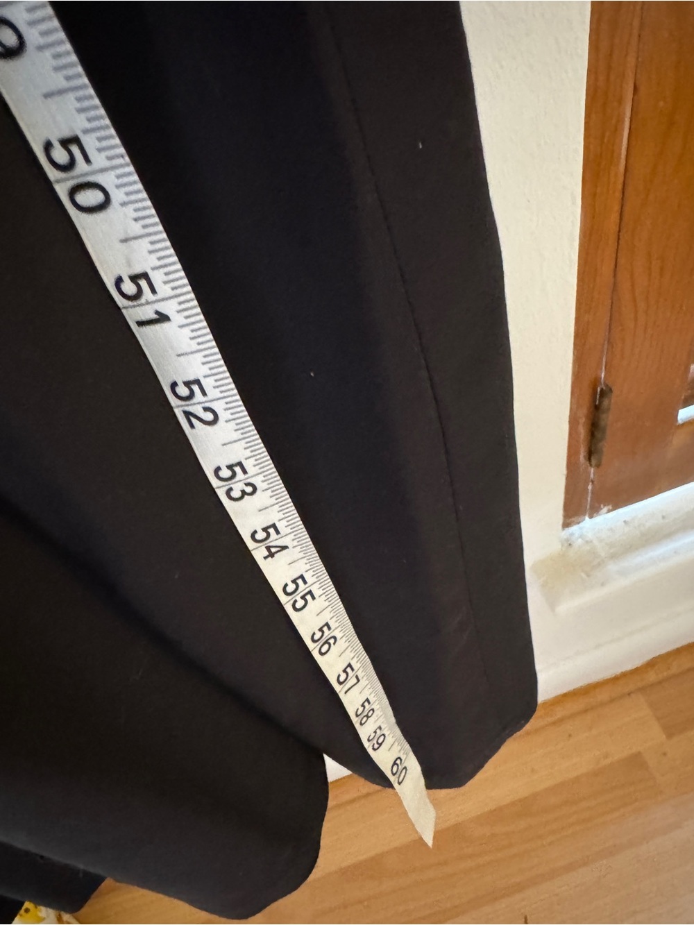 Black Short-Sleeve Maxi Dress - Minimalist Flowing Gown - Picture 8 of 8